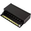 LogiLink NP0018B 8 portů patch panel CAT 6A 1 U vícebarevná