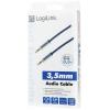 LogiLink CA10030 jack audio kabel 0.30 m tmavě modrá (matná)
