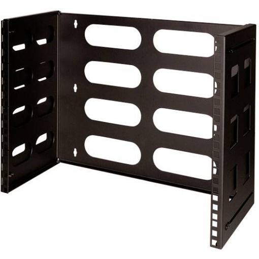 LogiLink W08B40B 19 palec 19 rám rozváděče 8 U variabilní upevňovací lišty černá