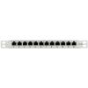 LogiLink NP0065 12 portů CAT 6A 0.5 U