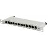 LogiLink NP0065 12 portů CAT 6A 0.5 U