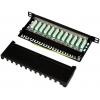 LogiLink NP0066 12 portů CAT 6A 0.5 U
