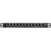 LogiLink NP0066 12 portů CAT 6A 0.5 U