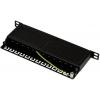 LogiLink NP0066 12 portů CAT 6A 0.5 U
