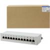 LogiLink NP0019 12 portů patch panel CAT 6A