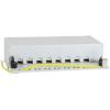 LogiLink NP0018 8 portů patch panel CAT 6A 1 U vícebarevná