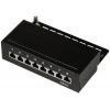 LogiLink NP0017B 8 portů patch panel CAT 6 1 U