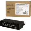 LogiLink NP0017B 8 portů patch panel CAT 6 1 U