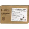LogiLink NP0017B 8 portů patch panel CAT 6 1 U