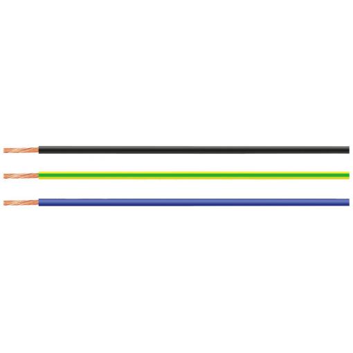 Helukabel 52809-3500 Jednotlivá žíla, H05V-K, 1 x 0.50 mm², černá, 3500 m