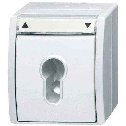 ABB 2CKA001101A0924 spínač IP44 bílá, čistě bílá (RAL 9010)
