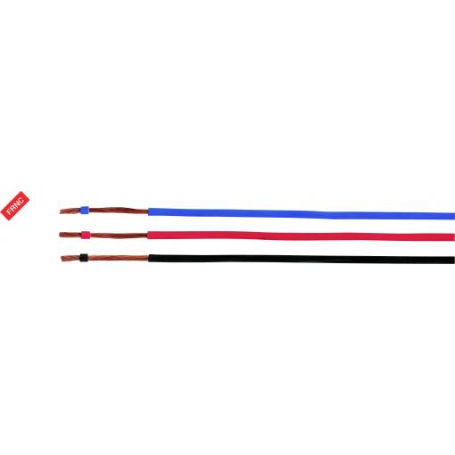 HELU 51400-100 Jednotlivá žíla, H05Z-K, 1 x 1 mm², červenobílá, 100 m