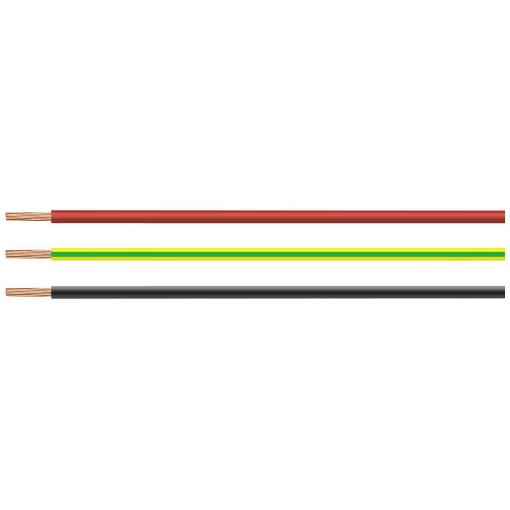HELU 28186-500 Jednotlivá žíla, H07V-R, 1 G 16 mm², zelenožlutá, 500 m