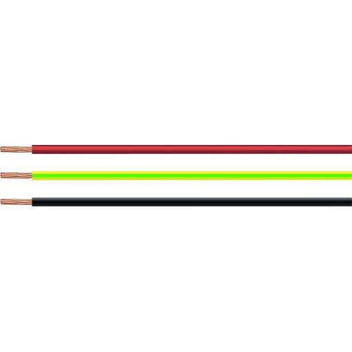 HELU 28186-100 Jednotlivá žíla, H07V-R, 1 G 16 mm², zelenožlutá, 100 m
