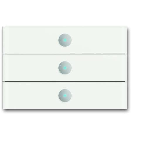 ABB 6342-811-101 2CKA006310A0171 vstupní modul lesklé provedení (d x š x v) 180 x 136 x 47 cm bílá 1 ks Piece