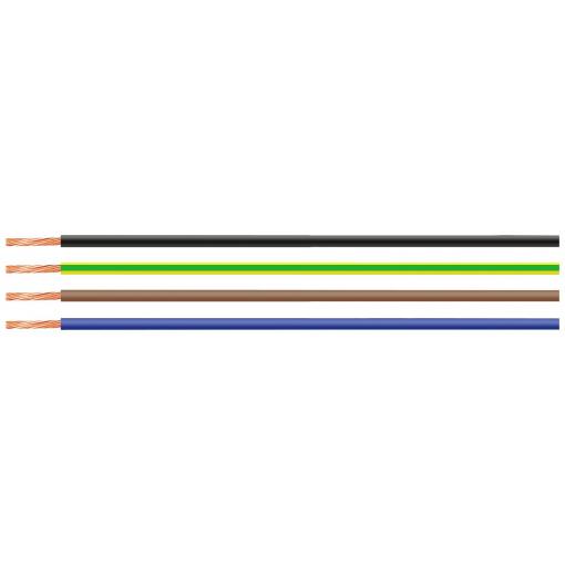 HELU 28956-2500 Jednotlivá žíla, H05V-K, 1 x 1 mm², červenobílá, 2500 m