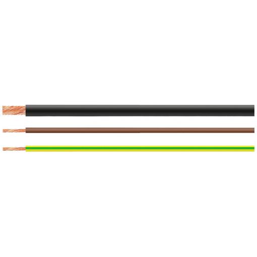 HELU 52867-1000 Jednotlivá žíla, H07Z-K, 1 x 2.50 mm², oranžová, 1000 m
