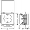 ABB 2CKA002018A1494 přístrojová vložka IP20 dopravní bílá, bílá