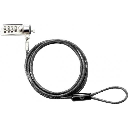 HP kabelový zámek pro notebooky, kódový číslicový zámek 1.83 m Combination Lock