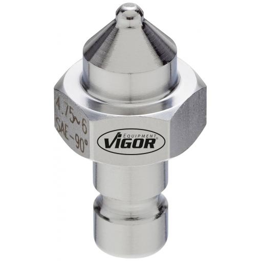 Vigor V2558 Přítlačná část 90° DIN / SAE