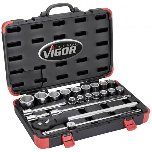 Vigor V2318N sada nástrčných klíčů, 3/4, V2318N