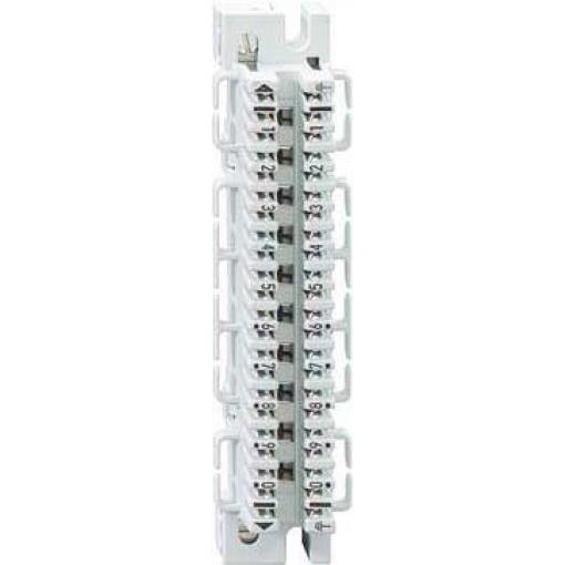 Rutenbeck 2600040 Připojovací lišta Rutenbeck LSA 170 mm, 20 DA lgr Asle B20 šedá Množství: 1 ks