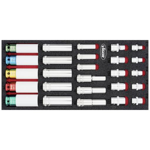 Vigor V7323 sada nástrčných klíčů, V7323