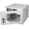 LogiLink W06Z33G 10 nástěnná rozváděcí skříň 4 U šedá