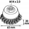 Vigor Hrncový kartáč V6801-65 V6801-65 1 ks