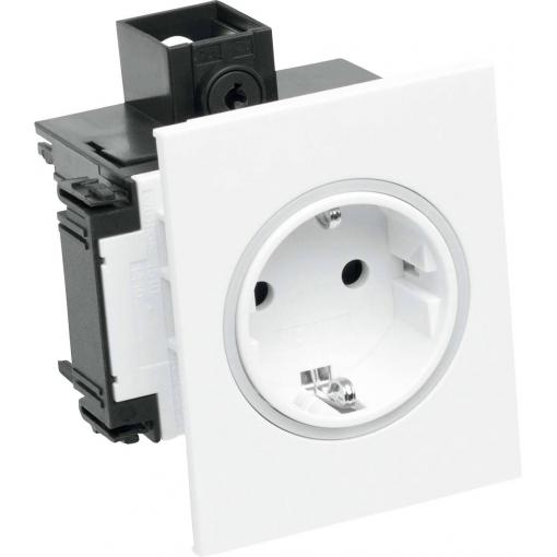 OBO Bettermann 6121004 přístrojová zásuvka (š x v) 73 mm x 82 mm 1 ks bílá