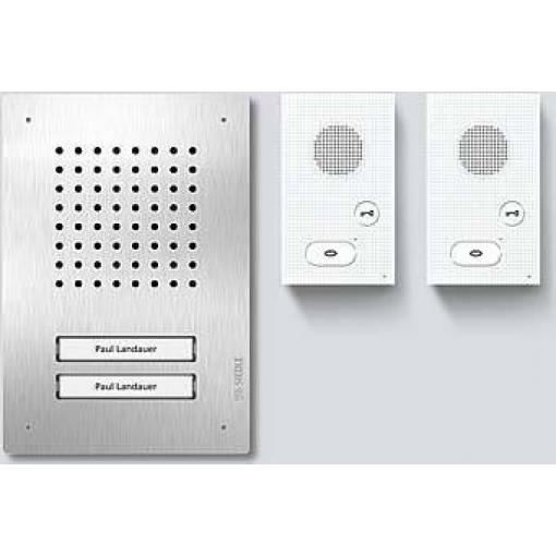 Siedle SET CLAB 850-2 E/W domovní telefon pro 2 rodiny, 210010046-00