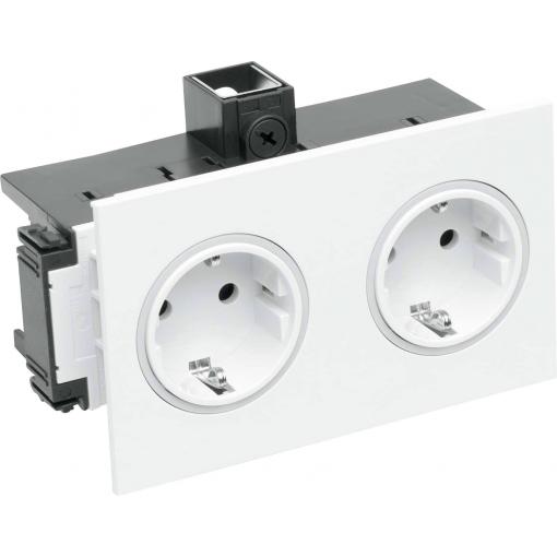 OBO Bettermann 6121016 přístrojová zásuvka (š x v) 140 mm x 82 mm 1 ks antracitová
