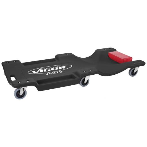 Vigor V6973 V6973 servisní lehátko na kolečkách (d x š x v) 1010 x 475 x 130 mm
