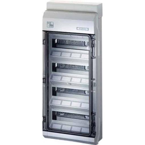 Hensel 61001107 KV PC 9448 malý rozváděč na omítku Počet modulů (šířka) = 48 Počet řádků = 4 Obsah 1 ks