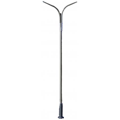 Faller H0 pouliční lampa dvojité hotový model 180101 3 ks