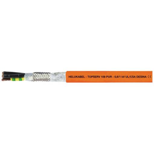 HELU TOPSERV® 109 75945 servo kabel 4 G 4 mm², 500 m, oranžová
