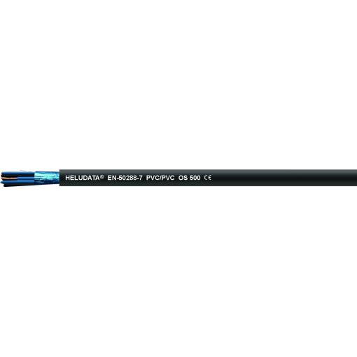 HELU 11016225 nástrojový kabel EN-50288-7 OS 500 1 x 2 x 1.5 mm² modrá 100 m