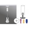 Paulmann Basic Pendel svítidla do lištových systémů (230 V) univerzální E27 20 W LED bílá, chrom