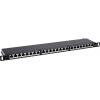Intellinet 720922 24 portů patch panel 483 mm (19) CAT 6A 0.5 U černá osazený