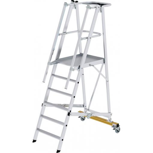 MUNK Günzburger Steigtechnik 52306 hliník žebřík s platformou Montáž pomocí nástrojů max.prac. výška: 3.4 m 39 kg