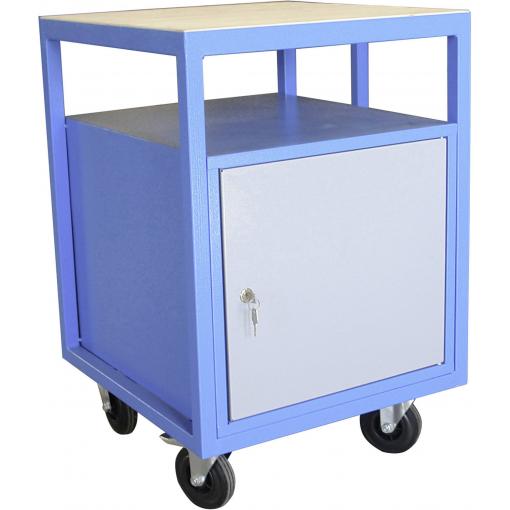 Aerotec 20142033 základní modul pracovního stolu (š x v x h) 592 x 850 x 572 mm modrá (RAL 5015), šedá (RAL 7001)