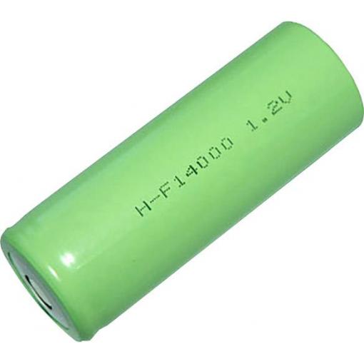 Mexcel -F14000 speciální akumulátor 3/2 D odolné vůči vysokým proudům, Flat-Top Ni-MH 1.2 V 14000 mAh 1 ks