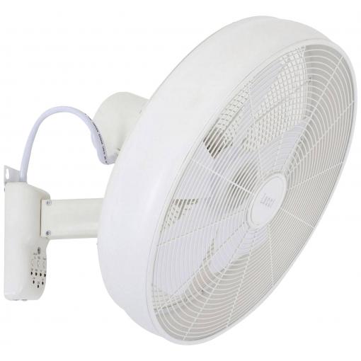 Lucci AIR Breeze nástěnný ventilátor 50 W (Ø) 460 mm bílá natáčecí