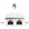 Digitus RJ45 síťový adaptér CAT 5, CAT 5e [2x RJ45 zástrčka - 1x RJ45 zástrčka] šedá