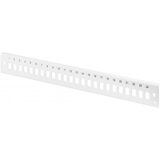 Digitus DN-96207-QL přední clona na patch box 24 portů nevybavený specifikací 1 U