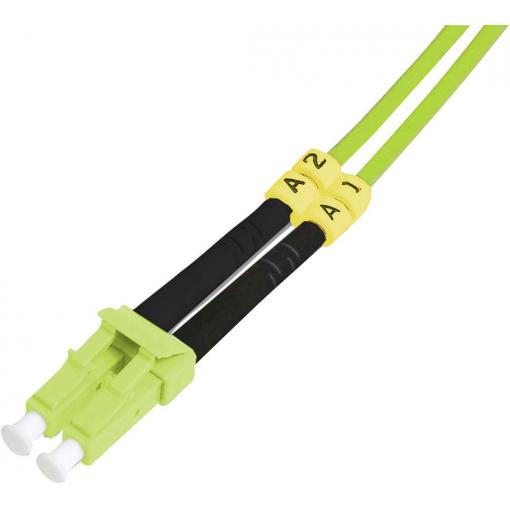 Digitus DK-2533-03-5 optické vlákno optické vlákno kabel 3.00 m zelená [1x zástrčka LC - 1x zástrčka LC] 50/125 µ Multimode