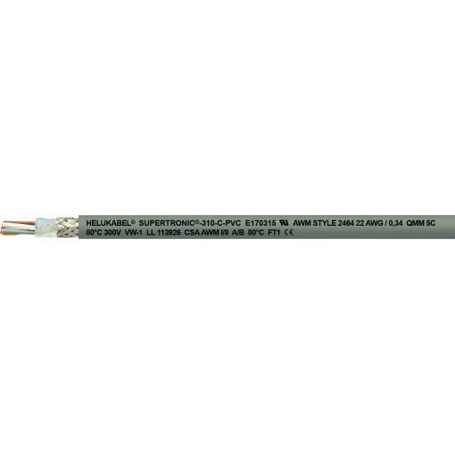 HELU 49948 kabel pro energetické řetězy S-TRONIC-310-C-PVC 12 x 0.34 mm² šedá 100 m