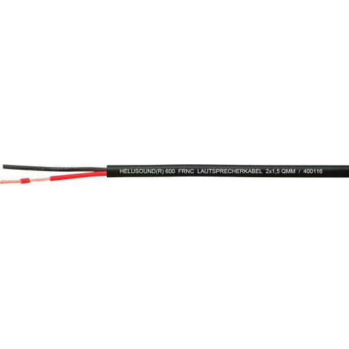 HELU 400122 reproduktorový kabel 8 x 4 mm² černá 100 m