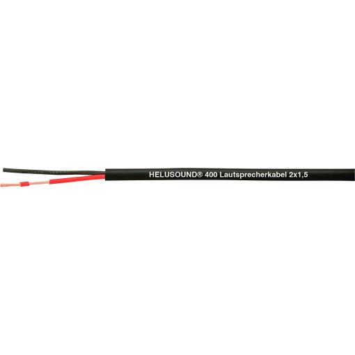 HELU 400093 reproduktorový kabel 4 x 4 mm² černá 500 m