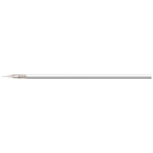 HELU 40019 koaxiální kabel, vnější Ø: 6.80 mm, 75 Ω, černá, 500 m